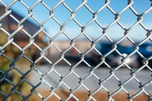 Chain link fence