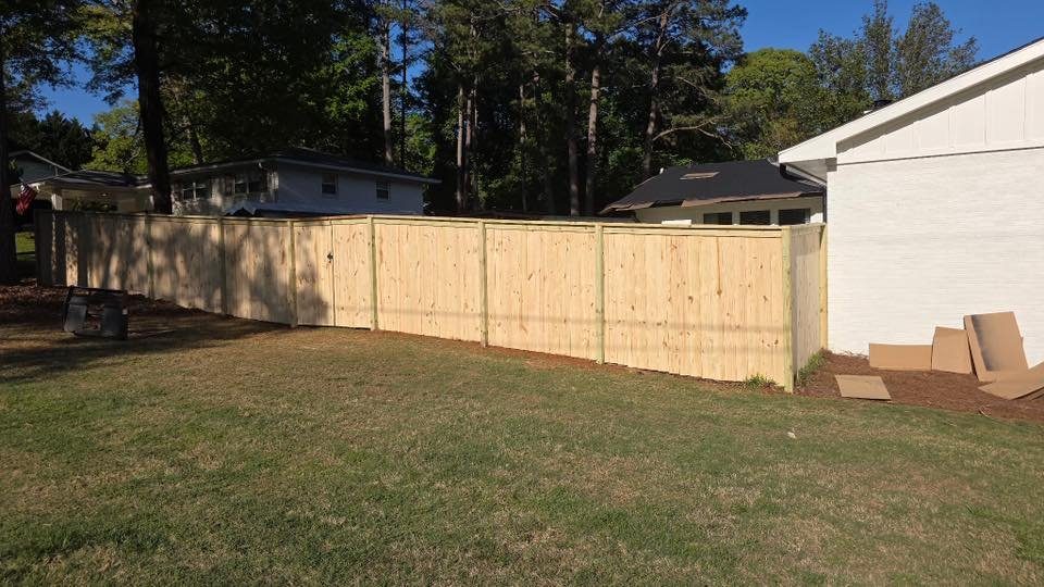 Quality fence installation